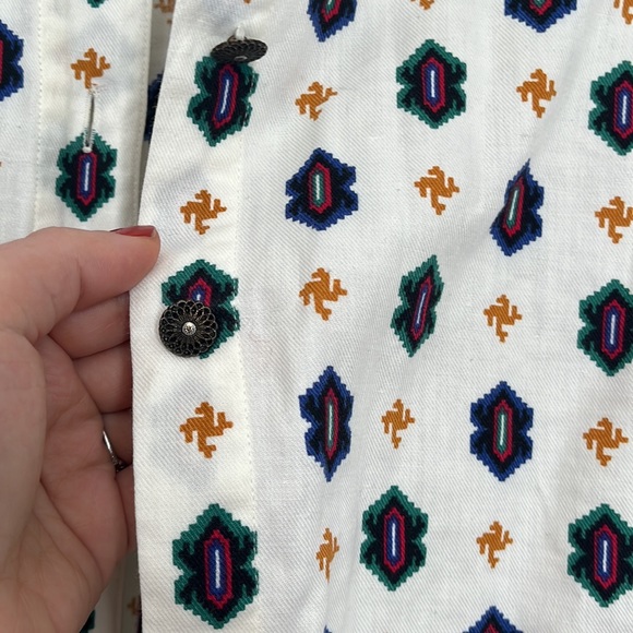 Vintage Eddie Bauer cotton blouse - Picture 4 of 4